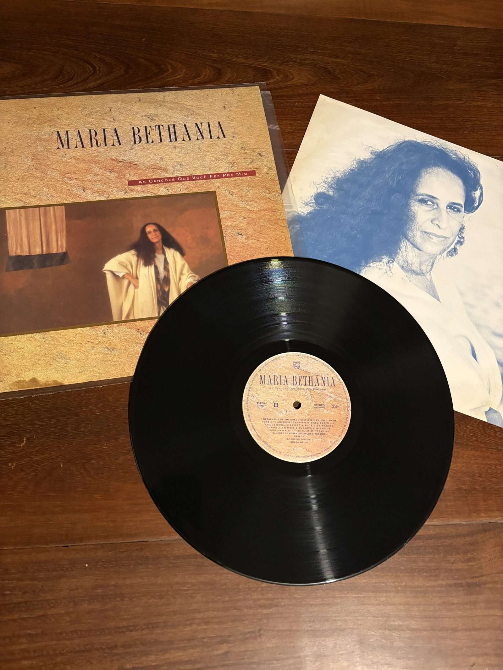Lp Maria Bethânia - As canções que você fez pra mim (1993) - Imagem 3