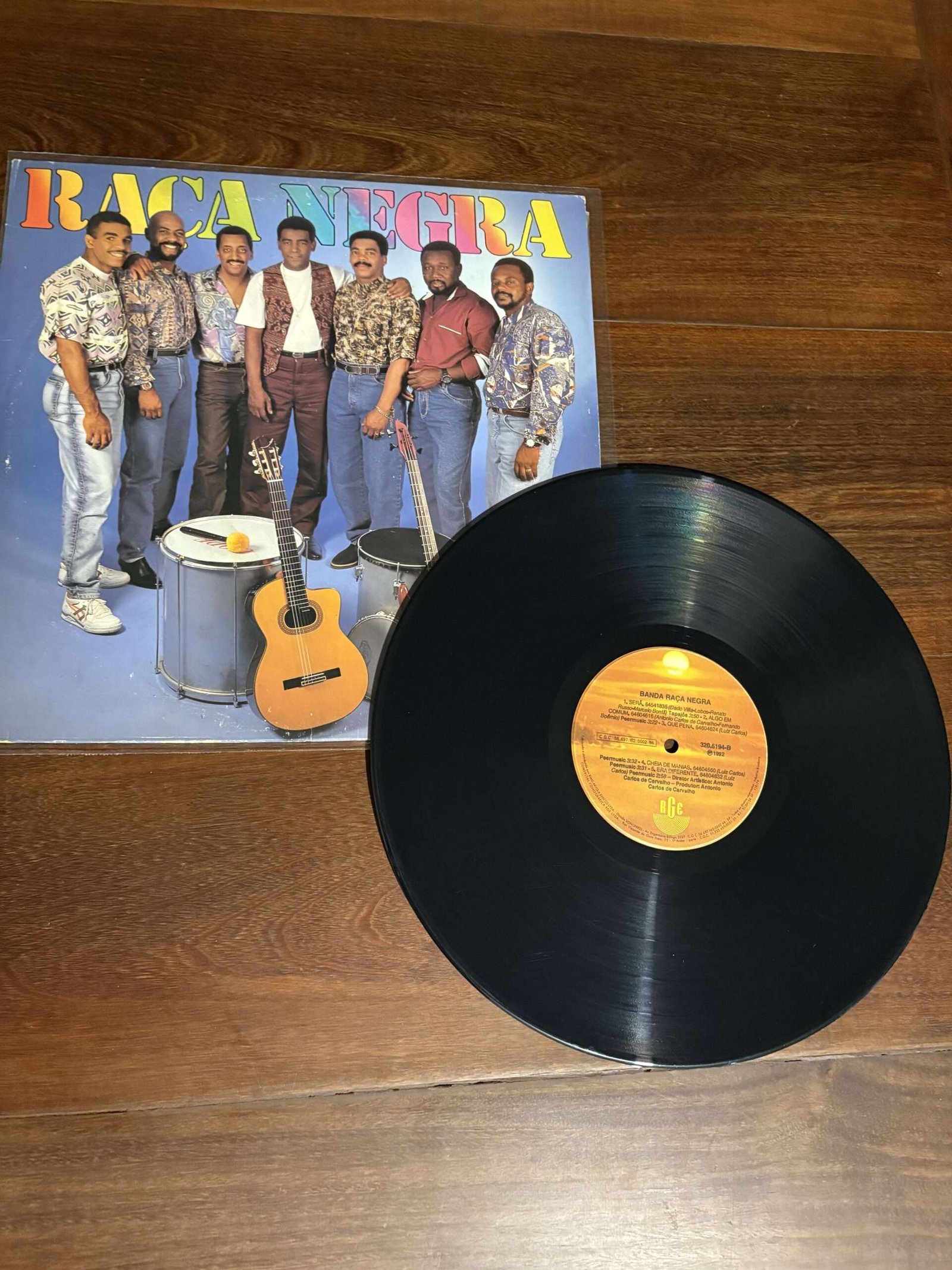 Lp Raça Negra - Raça Negra (1992) - Imagem 3