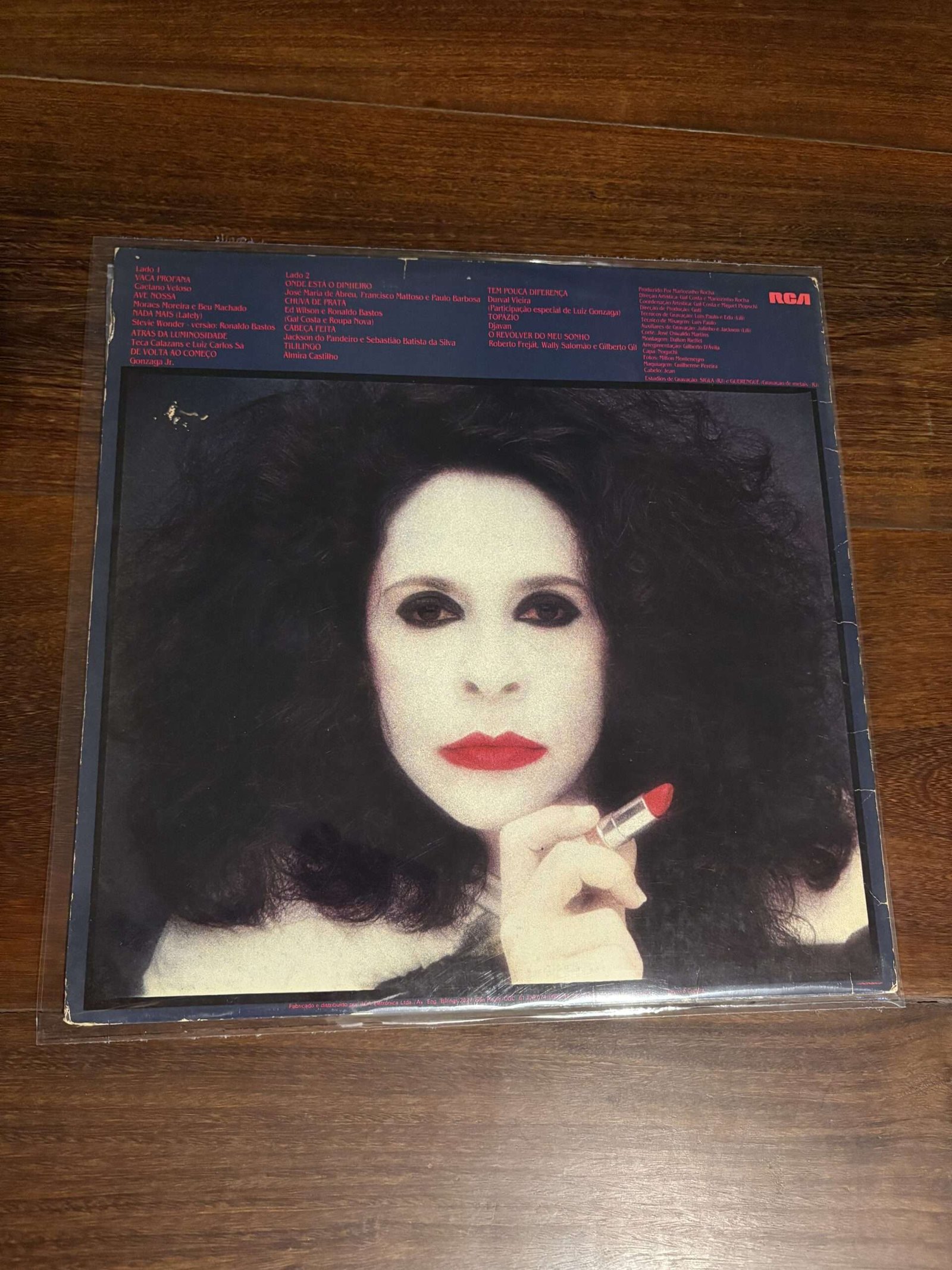 Lp Gal - Profana (1984) - Imagem 2