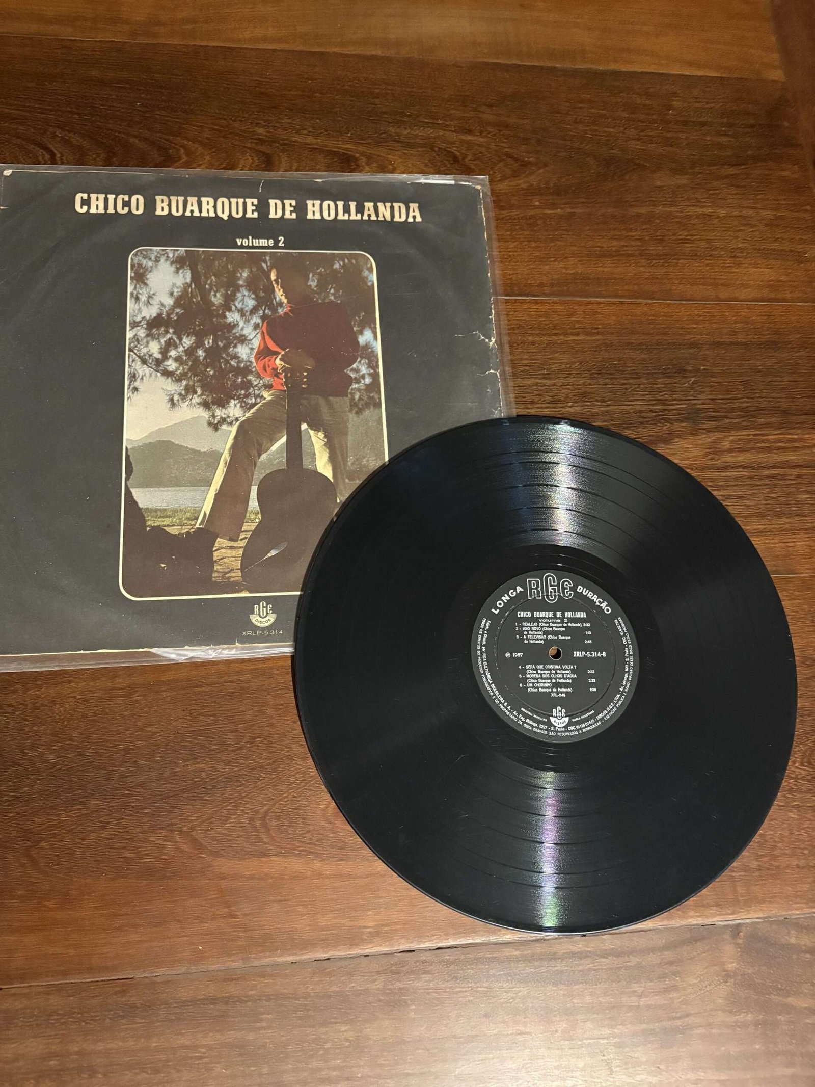Lp Chico Buarque - Volume 2 (1967) - Imagem 4