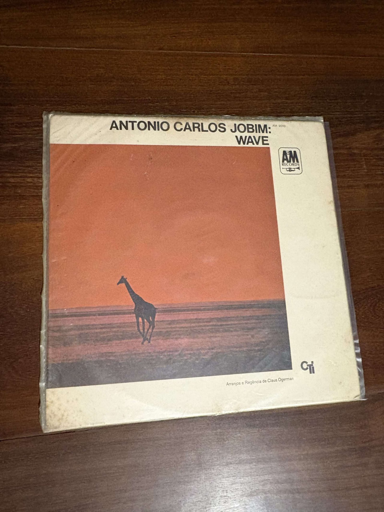 Lp Tom Jobim - Wave (1968) Original de Época