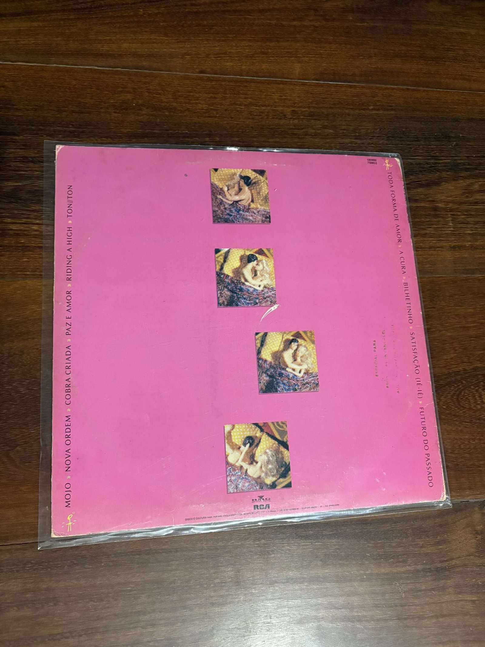 Lp Lulu Santos - Toda Forma de Amor (1988) - Imagem 2