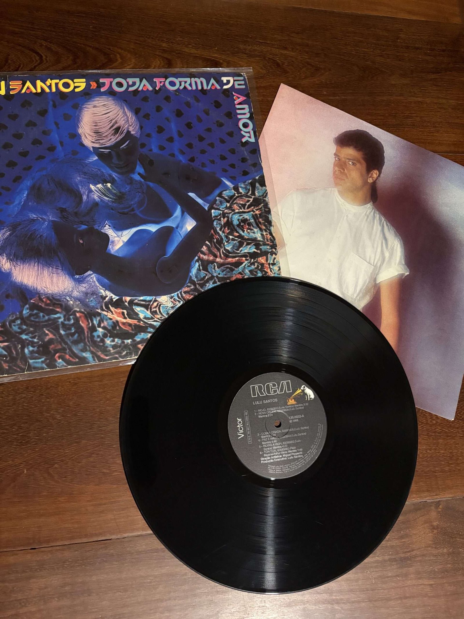 Lp Lulu Santos - Toda Forma de Amor (1988) - Imagem 3