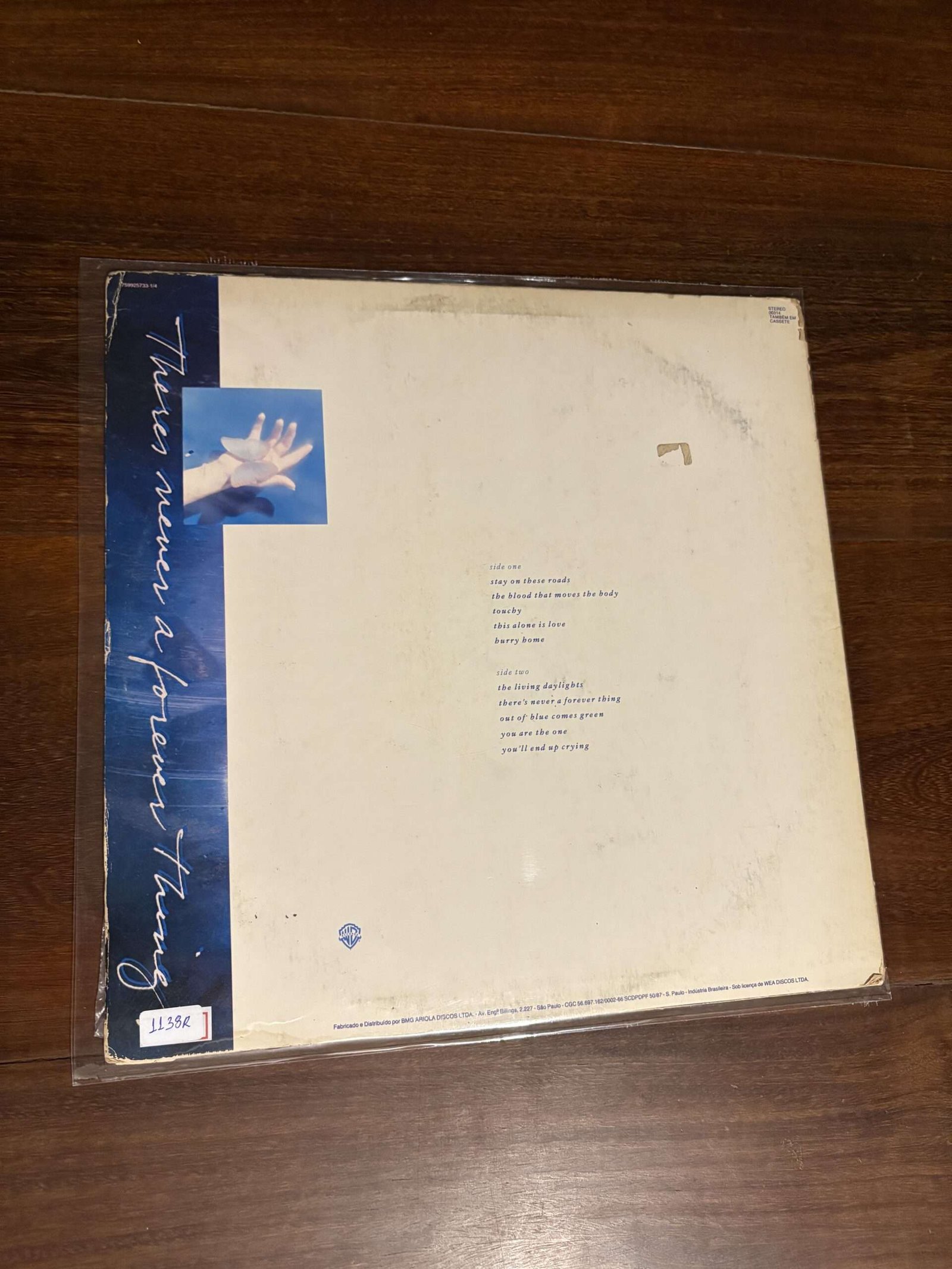 Lp A-ha - Stay on These Roads (1988) - Imagem 2