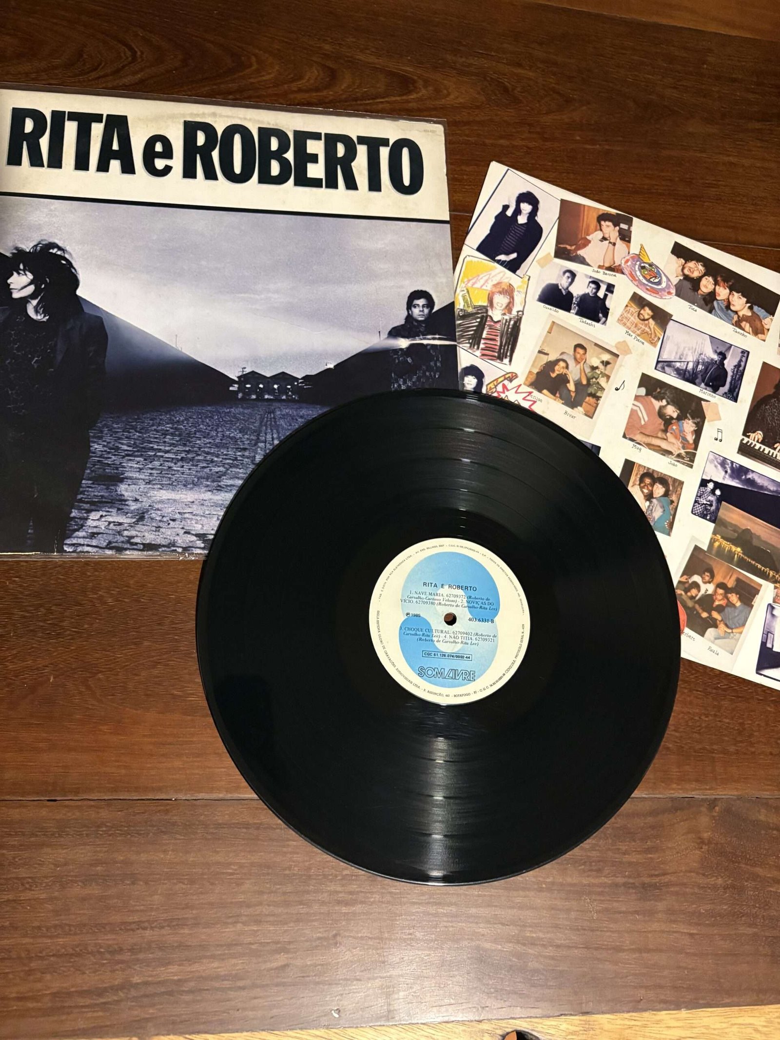 Lp Rita Lee e Roberto de Carvalho - Rita e Roberto (1985) - Imagem 3