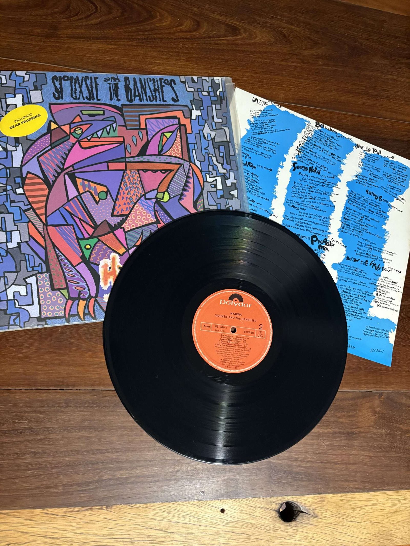 Lp Siouxsie and the Banshees - Hyaena (1984) - Imagem 3