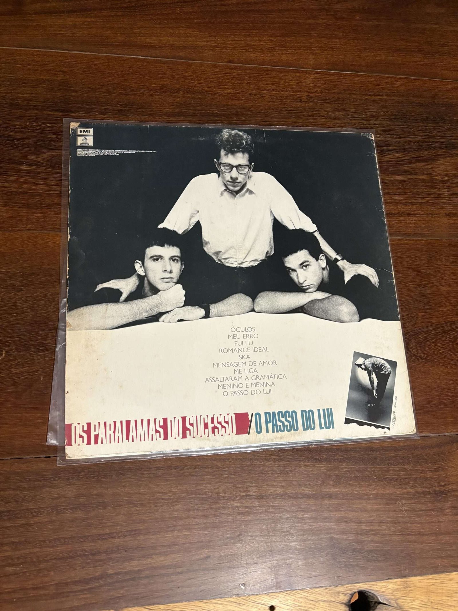 Lp Os Paralamas do Sucesso - O Passo de Lui (1984) - Imagem 2