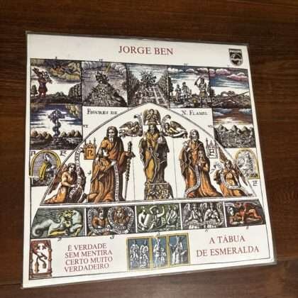 Lp Jorge Ben Jor - A Tábua de Esmeralda (1974) Reedição Polysom