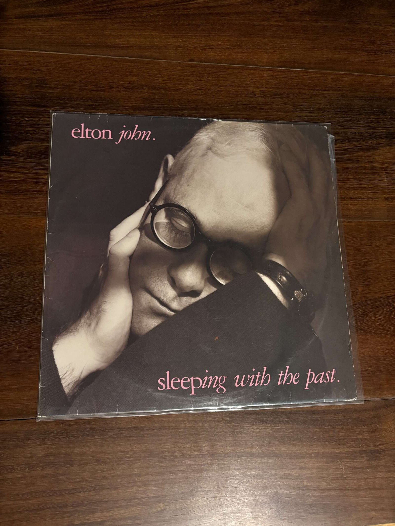 Lp Elton John - Sleeping with the past (1989)