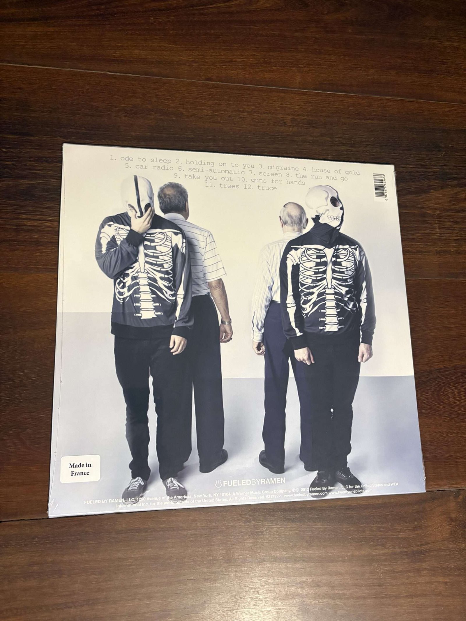 Lp Twenty One Pilots - Vessel (2013) Lacrado Vinil Cinza - Imagem 3