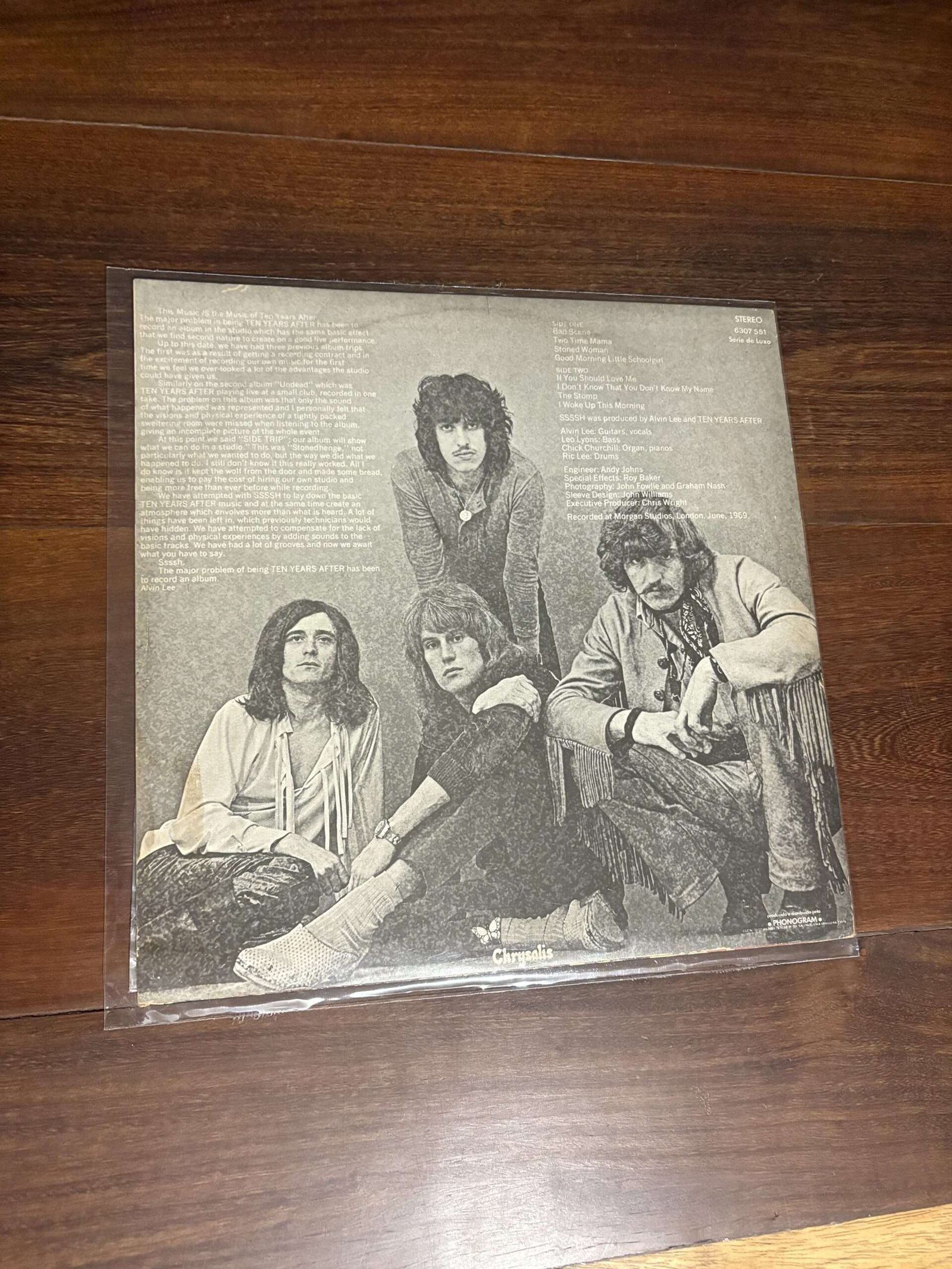 Lp Ten Years After - Ssssh (1969) - Imagem 2