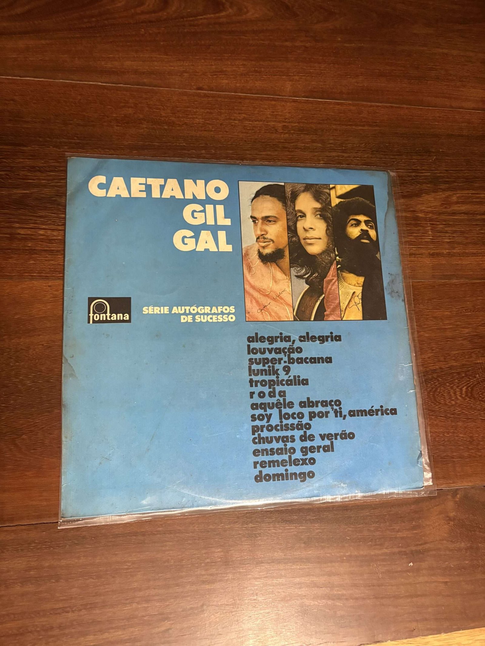 Lp Caetano Veloso, Gilberto Gi e Gal Costa - Caetano Gil Gal (1982)
