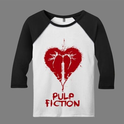 Raglan Manga 3/4 Pulp Fiction