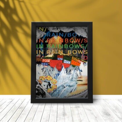 Quadro Radiohead #4 In Rainbows