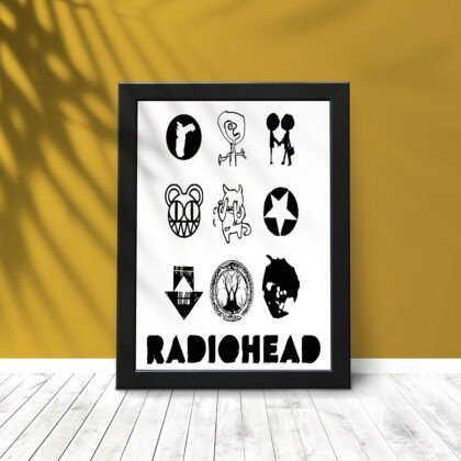 Quadro Radiohead #6