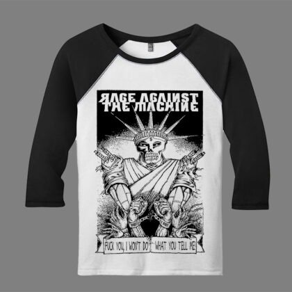 Raglan Manga 3/4 Rage Against The Machine