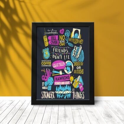 Quadro Stranger Things #4