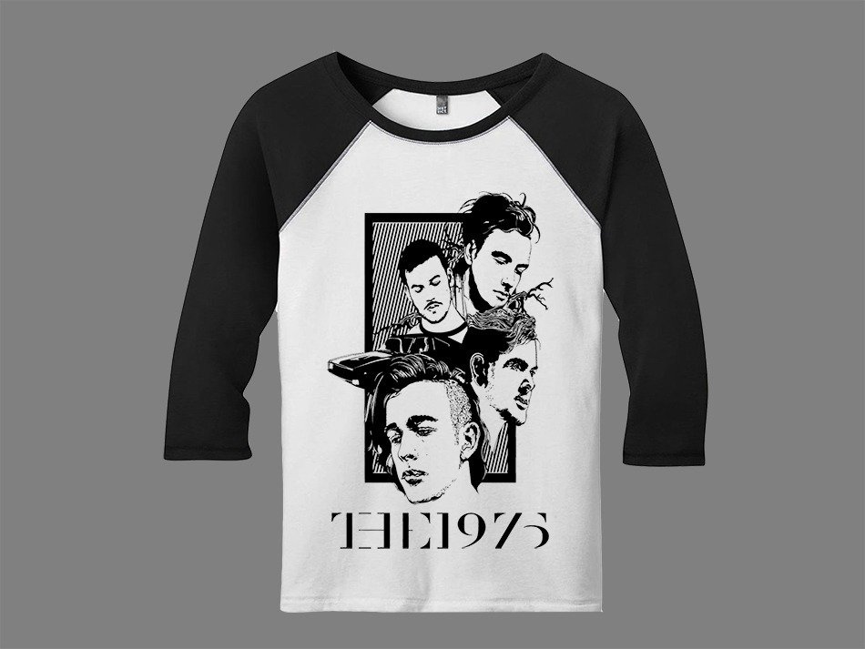 Raglan Manga 3/4 The 1975