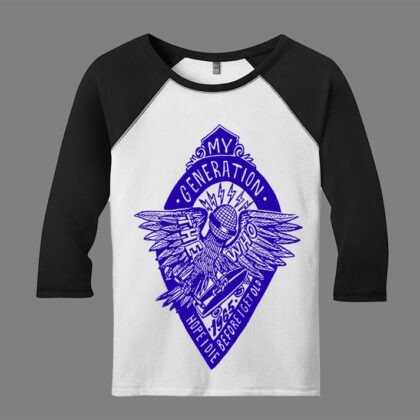 Raglan Manga 3/4 The Who My Generation