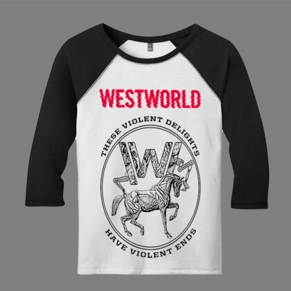 Raglan Manga 3/4 Westworld