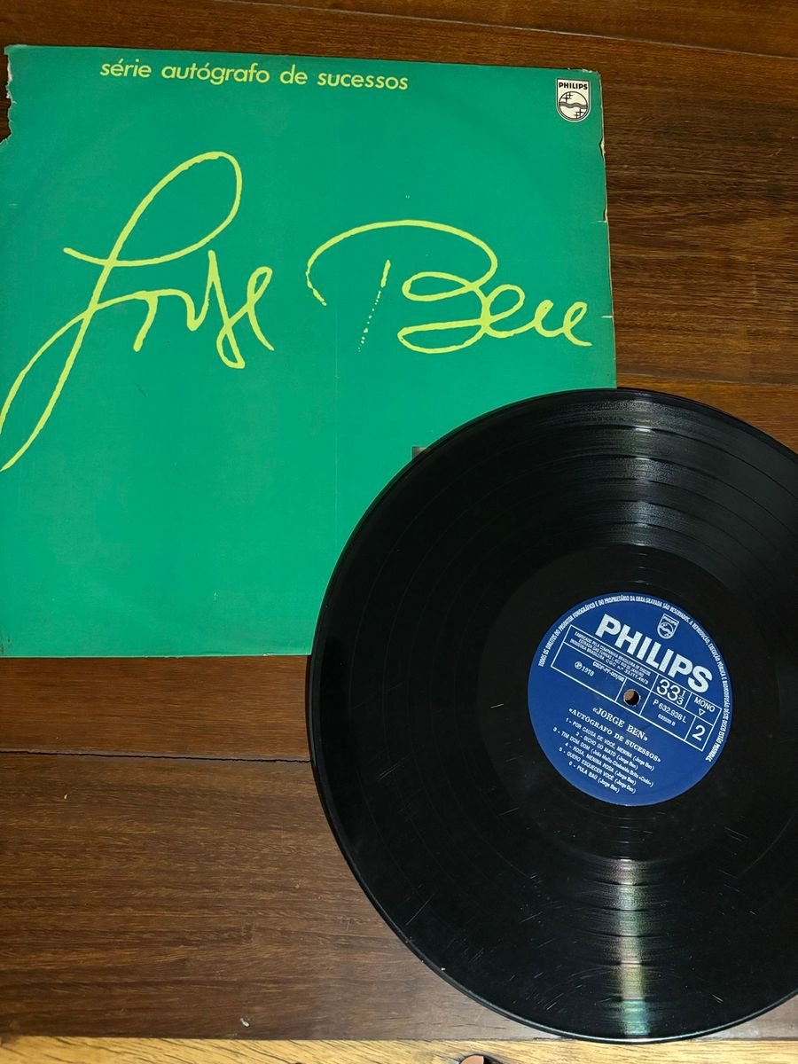 Lp Jorge Ben - Série Autógrafo de Sucessos (1970) - Imagem 2