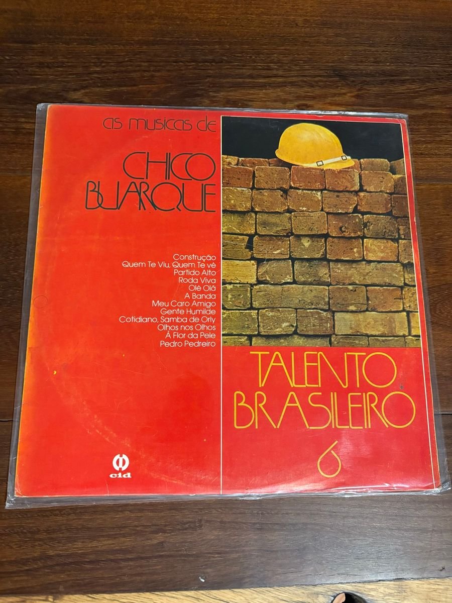 Lp Talento Brasileiro 6 - As músicas de Chico Buarque (1978)