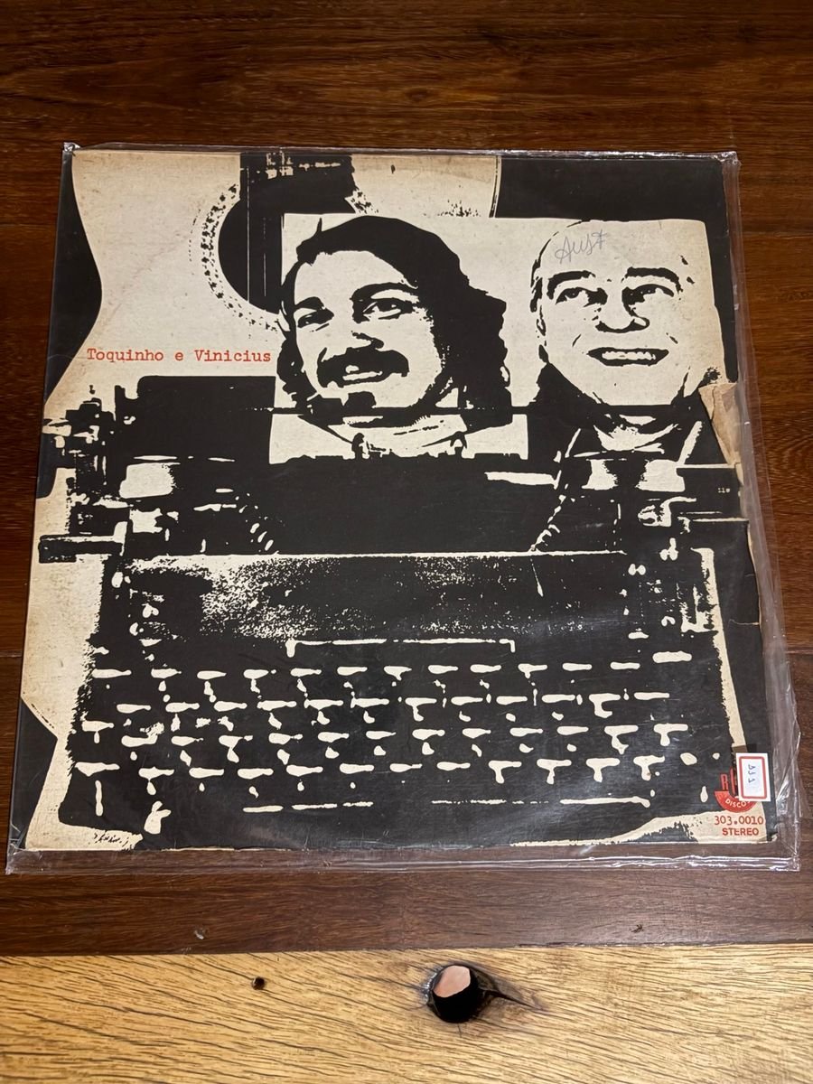 Lp Vinicius de Moraes e Toquinho - Toquinho e Vinicius (1971)