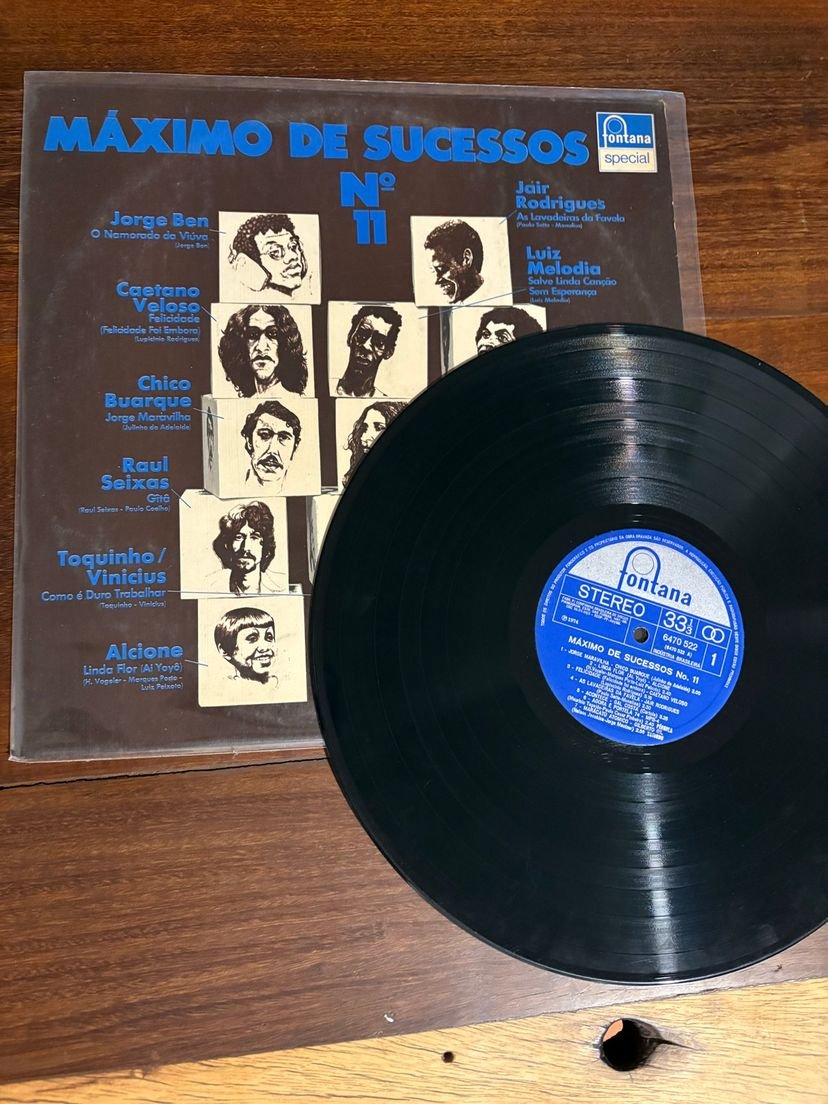 Lp Máximo de Sucessos n° 11 (1974) - Imagem 2