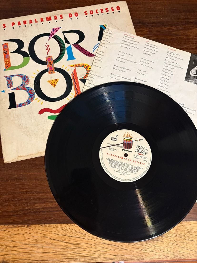 Lp Os Paralamas do Sucesso - Bora Bora (1988) - Imagem 2