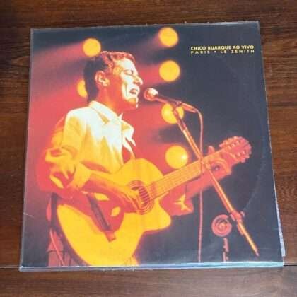 Lp Chico Buarque - Ao Vivo Paris, Le Zenith (1990)