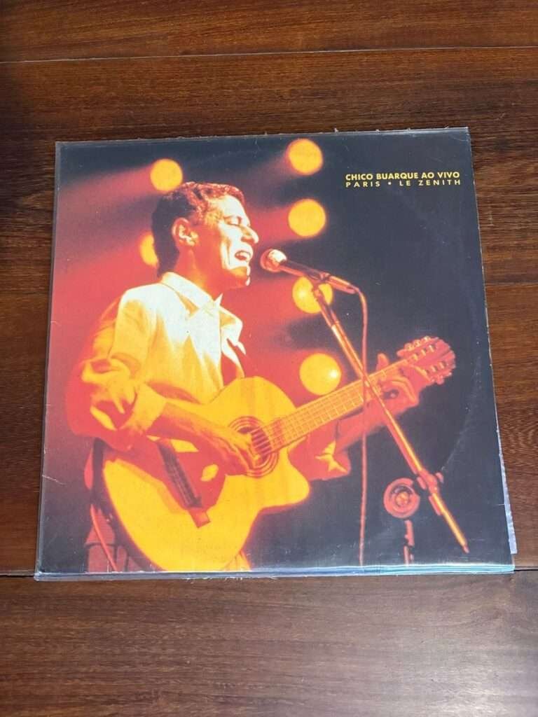 Lp Chico Buarque - Ao Vivo Paris, Le Zenith (1990)
