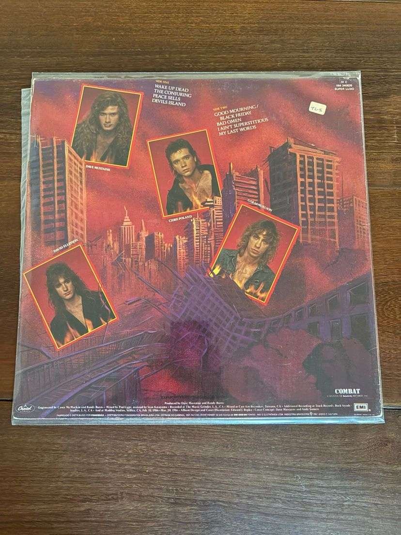 Lp Megadeth - Peace Sells... But Who's Buying? (1986) - Imagem 2