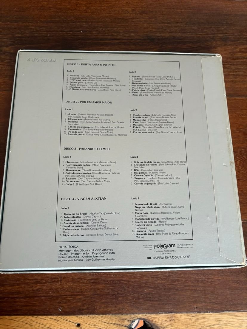 Box Elis Regina - Por um Amor Maior (1982) - 4 Lps - Imagem 2