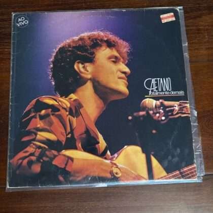 Lp Caetano Veloso - Totalmente demais (1986)