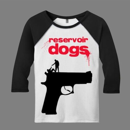 Raglan Manga 3/4 Cães de Aluguel