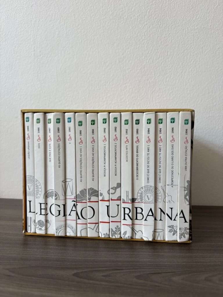 Box Completo Cds Legião Urbana - Abril Coleções