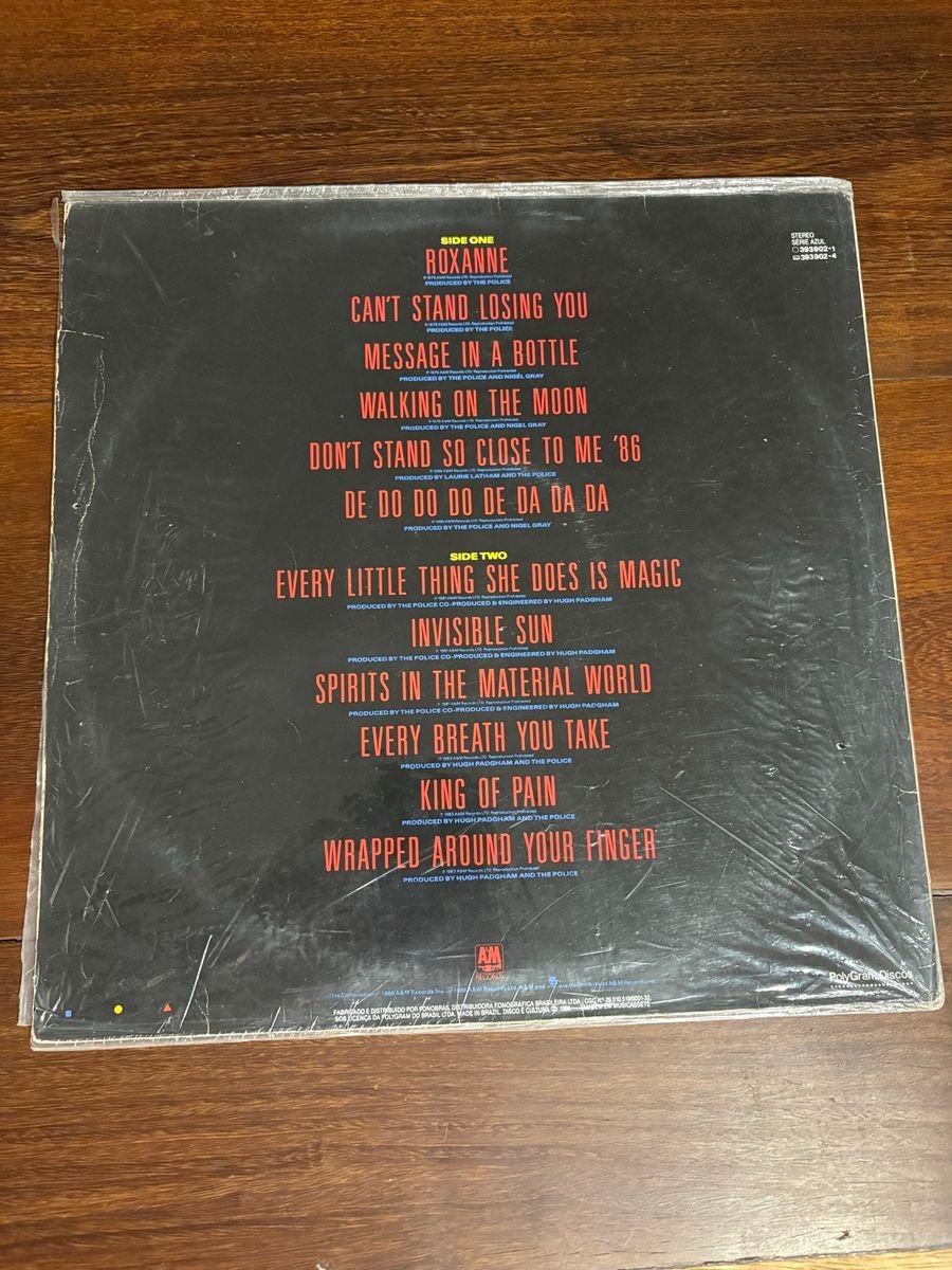 Lp The Police - Every Breath You Take (1983) - Imagem 2
