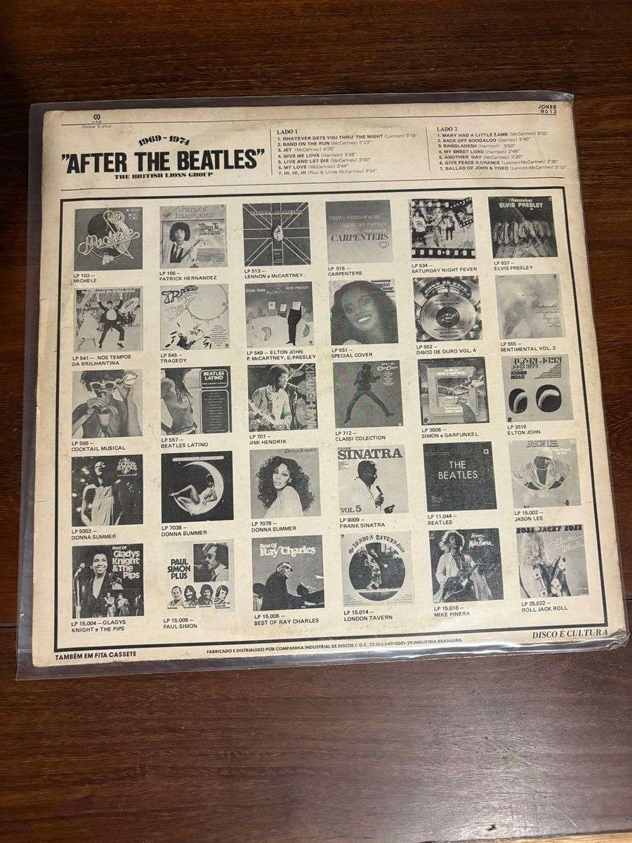 Lp The British Lions Group - After the Beatles (1981) - Imagem 2