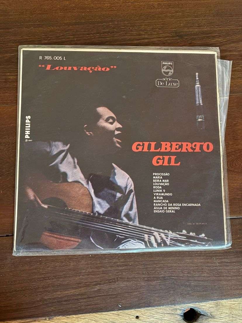 Lp Gilberto Gil - Louvação (1967)