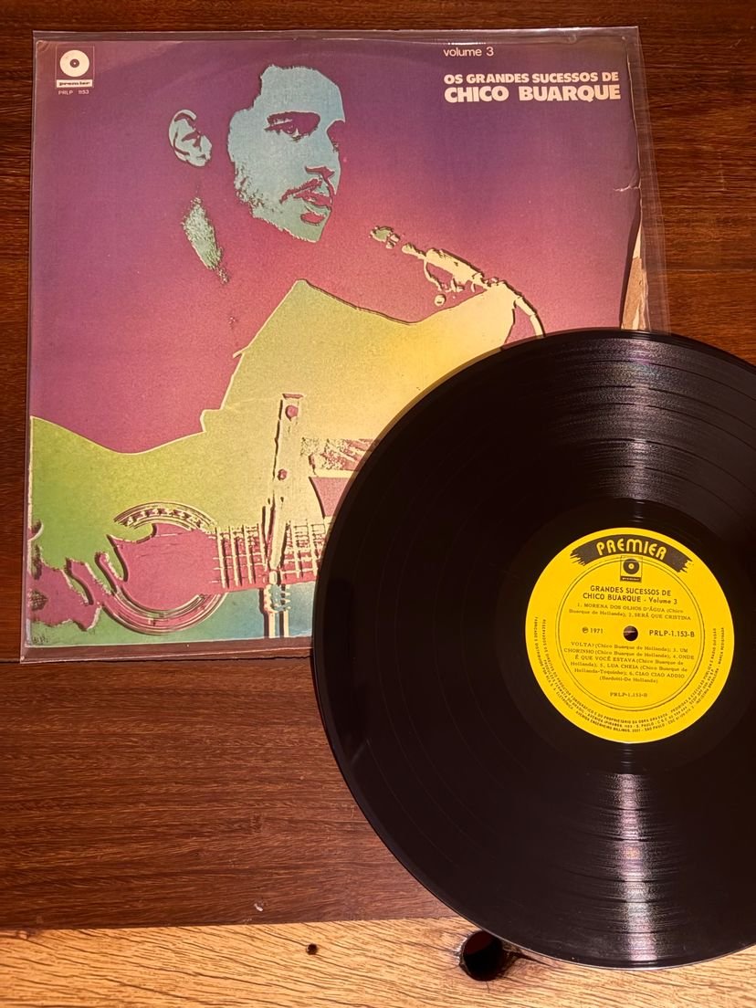 Lp Chico Buarque - Os Grandes Sucessos de Chico Buarque Vol. 3 (1971) - Imagem 3