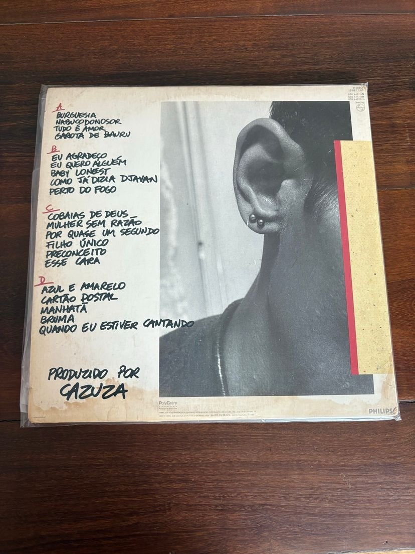 Lp Duplo Cazuza - Burguesia (1989) - Imagem 2