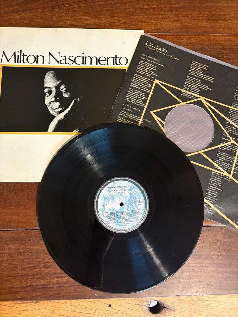 Lp Milton Nascimento - Ao Vivo (1983) - Imagem 3