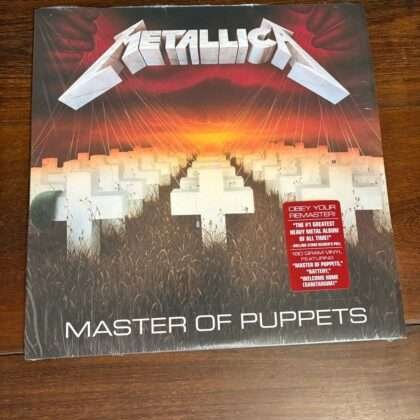 Lp Metallica - Master Of Puppets (1986) Lacrado Edição Importada