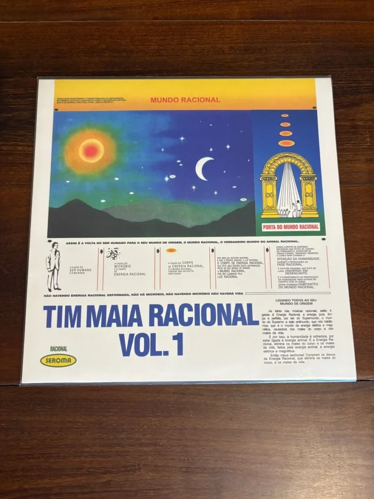 Lp Tim Maia - Racional Vol. 1 (1975) Edição Importada